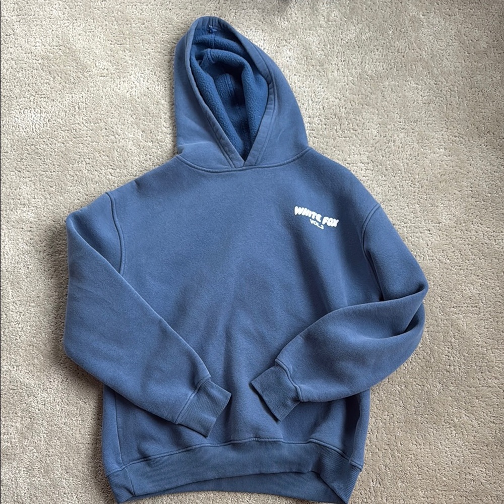 White fox hoodie!